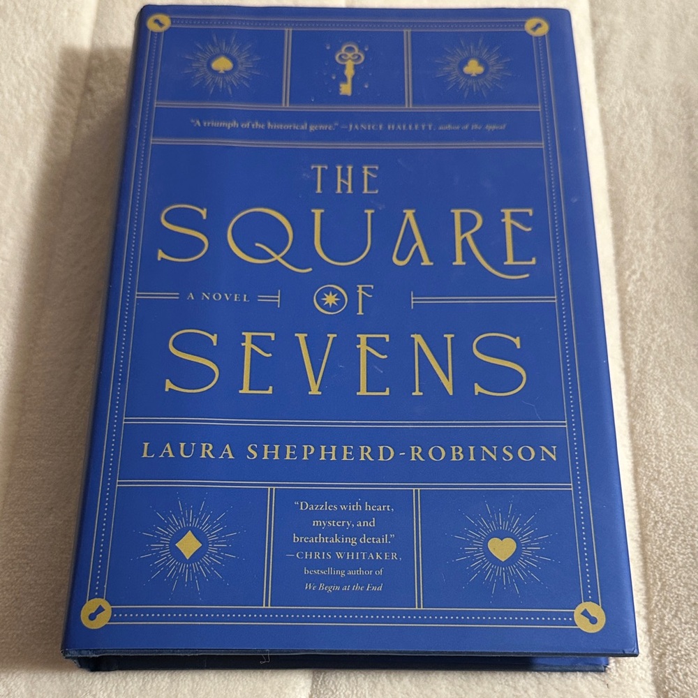 ⭐️2/$12⭐️ Historical. The square of sevens by laura shepherd robinson